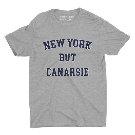 New york but canarsie short sleeve grey t-shirt