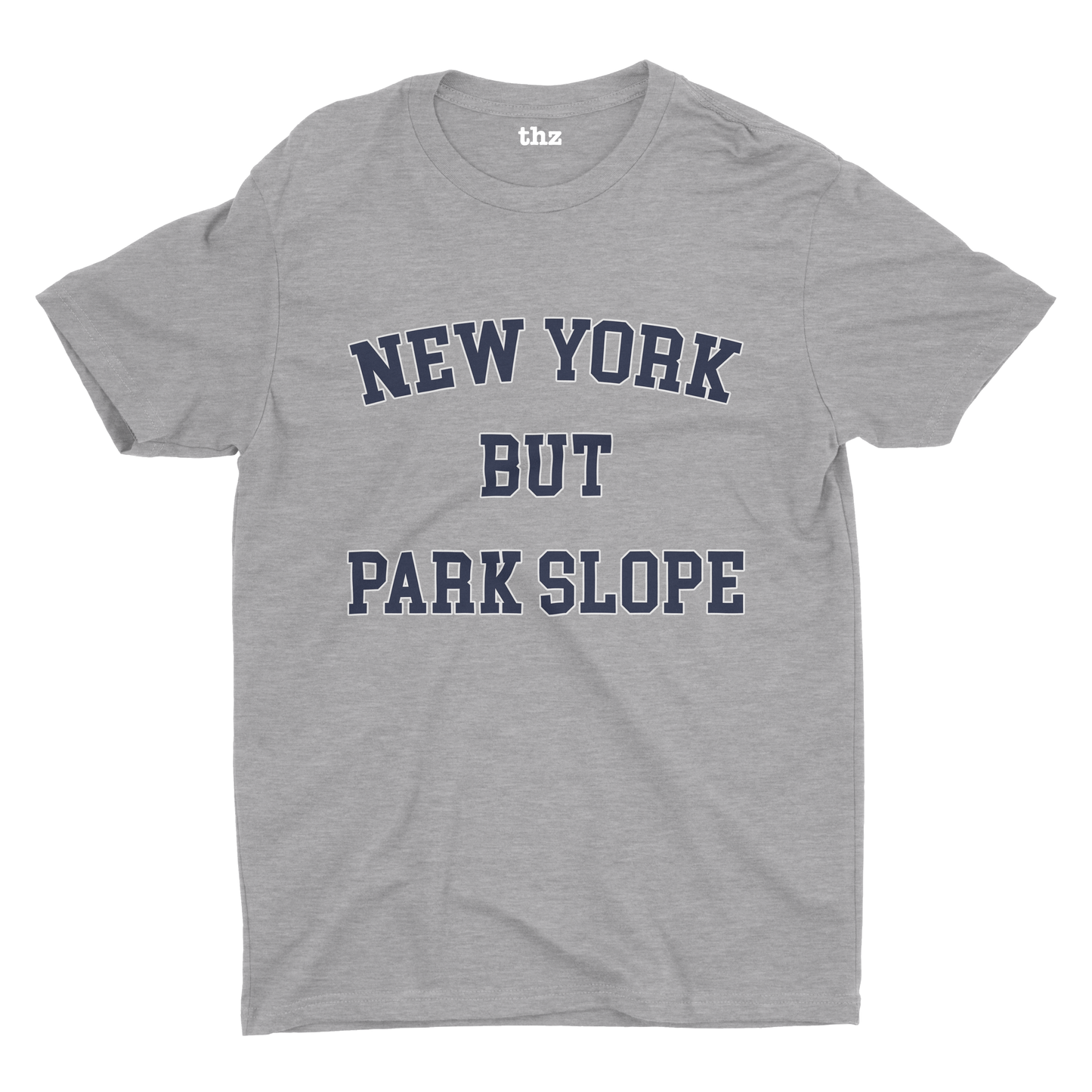 New York But Park Slope Grey Short Sleeve T-shirt