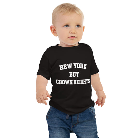 New York But Crown Heights Baby Jersey Short Sleeve Tee