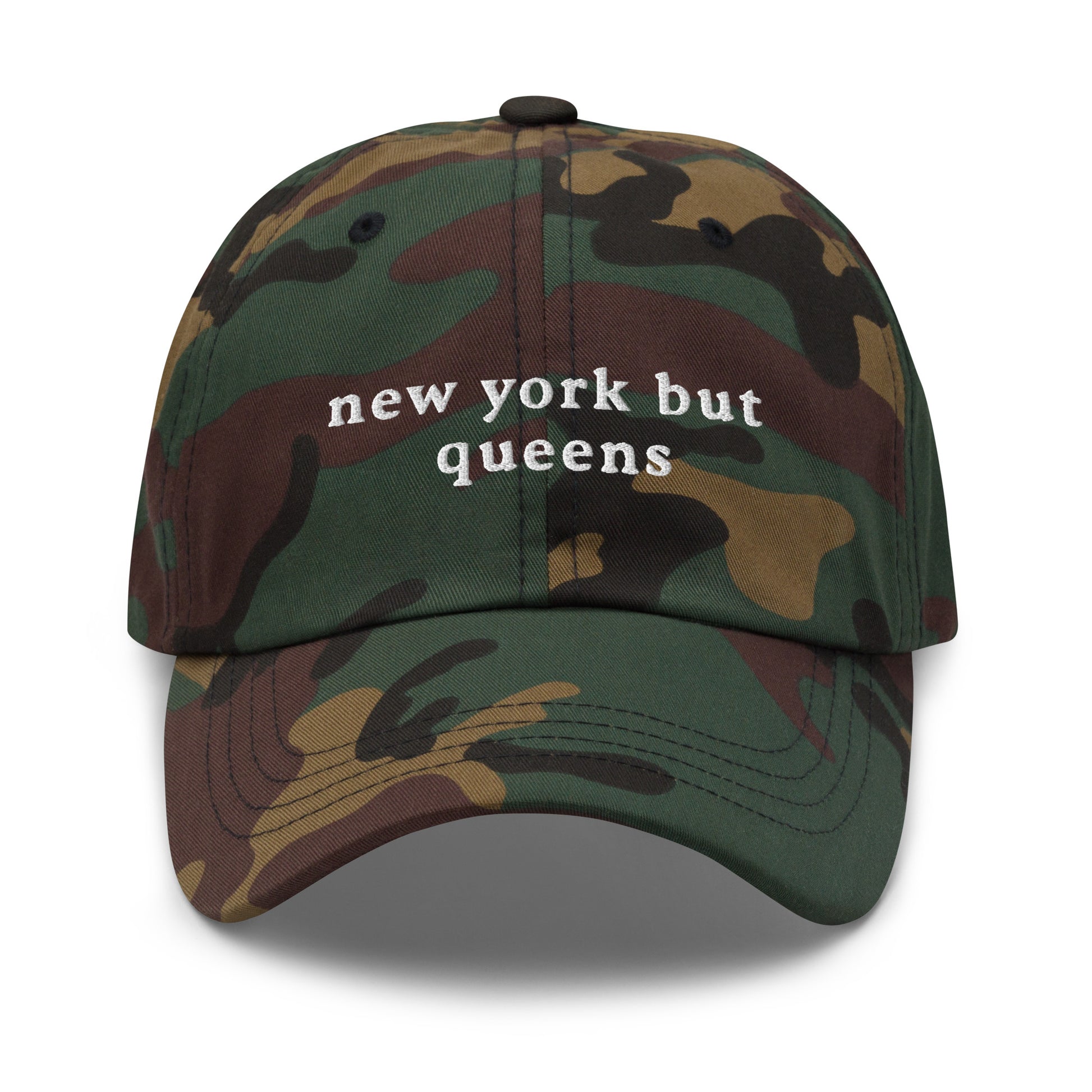 New york but queens camo dad hat