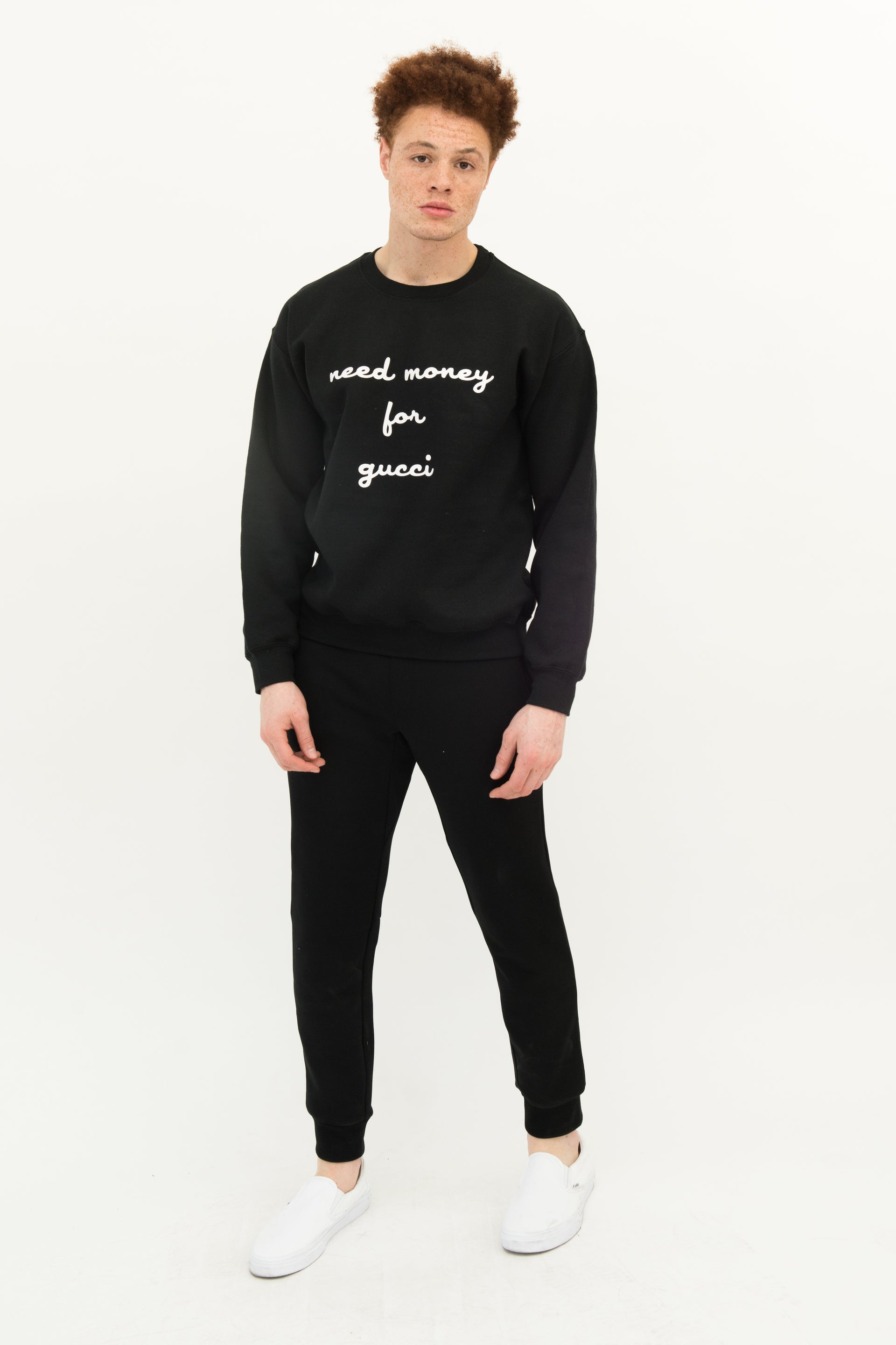 Need Money for Gucci Sweatshirt Unisex – The Humped Zebra